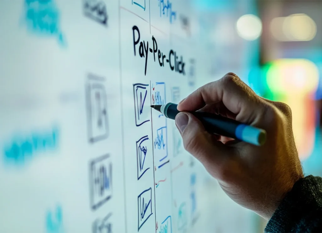 Pay-per-click advertising artwork